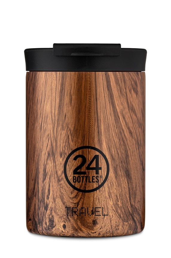 24bottles - Termosz bögre Travel Tumbler Sequoia Wood 350ml barna Tumbler.350.SequoiaWoo