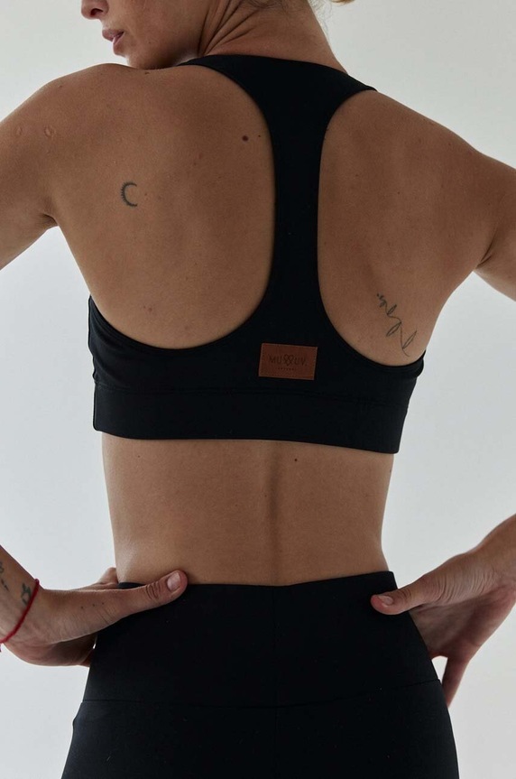 MUUV. sportmelltartó Basic fekete BIUSTONOSZ.BASIC