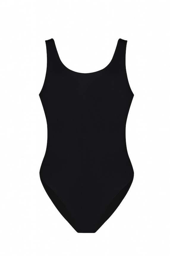 Muuv. jednodielne plavky dámske V SWIMSUIT čierna v.swimsuit.black