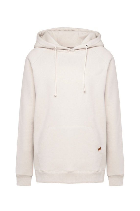 MUUV. pamut melegítőfelső Smooth Cotton bluza.SMOOTH.COTTON bézs ZA00