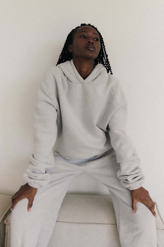 Суичър MUUV. SMOOTH COTTON сив blu.SMOOTHCOTTON.seasal