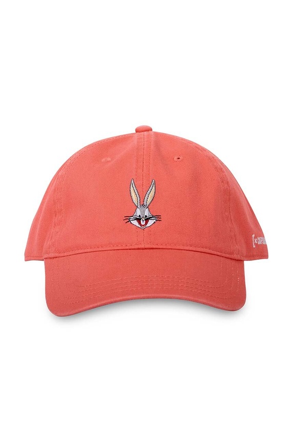 Capslab czapka z daszkiem bawełniana x Looney Tunes CL.LOO8.1.CD.BUG2 pomarańczowy ZA00