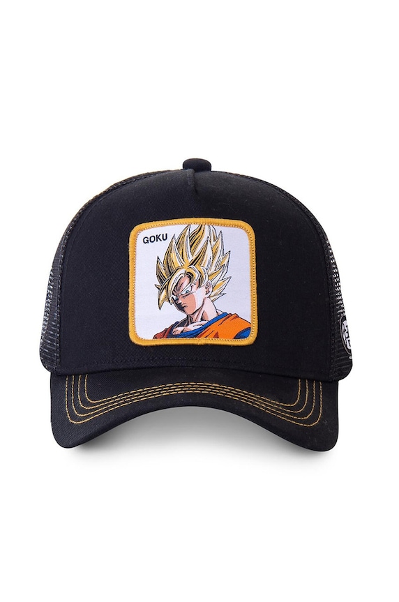 Capslab Czapka z daszkiem DRAGON BALL CL.DBZ.1.GO4 czarny ZA00