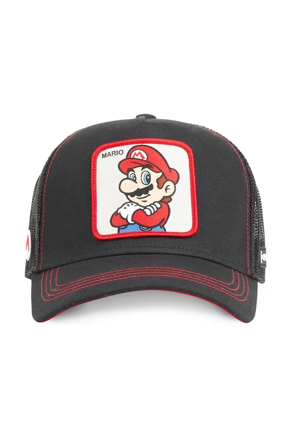 Čiapka Capslab Super Mario CL.SMB.1.MAR2B čierna AA00
