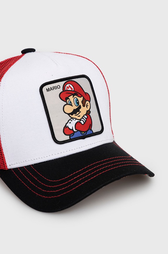 Čiapka Capslab Super Mario CL.SMB.1.MAR biela ZA00