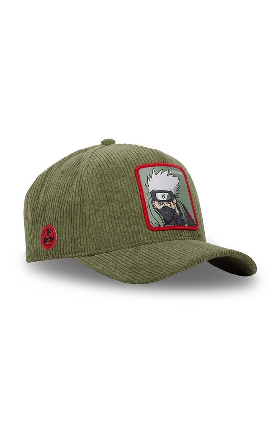 Capslab șapcă de baseball din bumbac x Naruto gri CL.NS3.1.PCT.COR