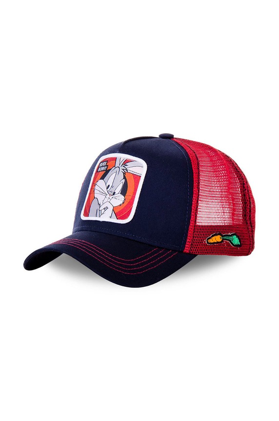 Capslab - Czapka z daszkiem x Looney Tunes aplikacja czarny CL.LOO.1.BUN5