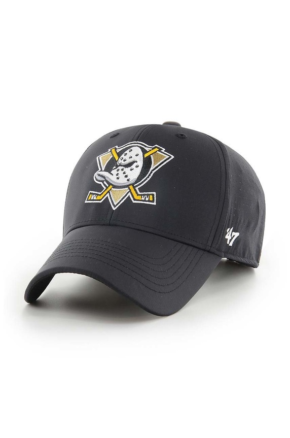 47 brand czapka NHL Anaheim Ducks aplikacja czarny H.BKLNE25BBV.BK