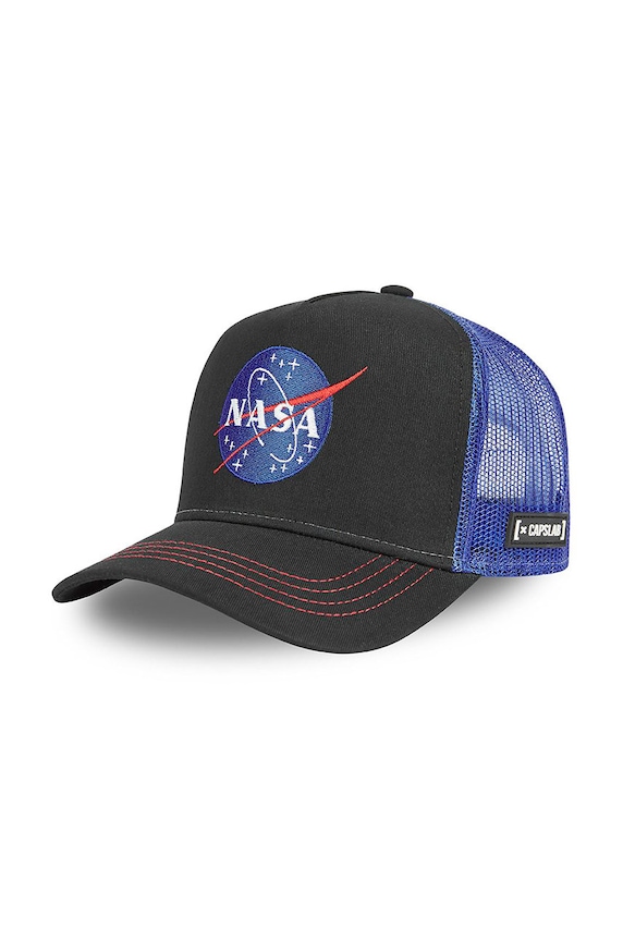 Kapa s šiltom Capslab X Nasa Našitek modra CL.NASA.1.NAS4