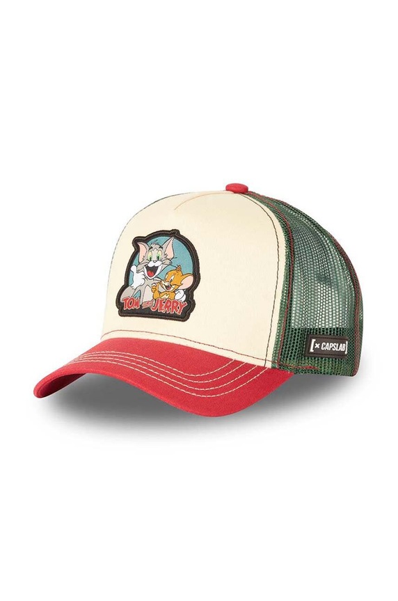 Καπέλο Capslab TOM & JERRY x Tom & Jerry άλλο μπεζ CL.TAJ1.1.CAS.TJ2B