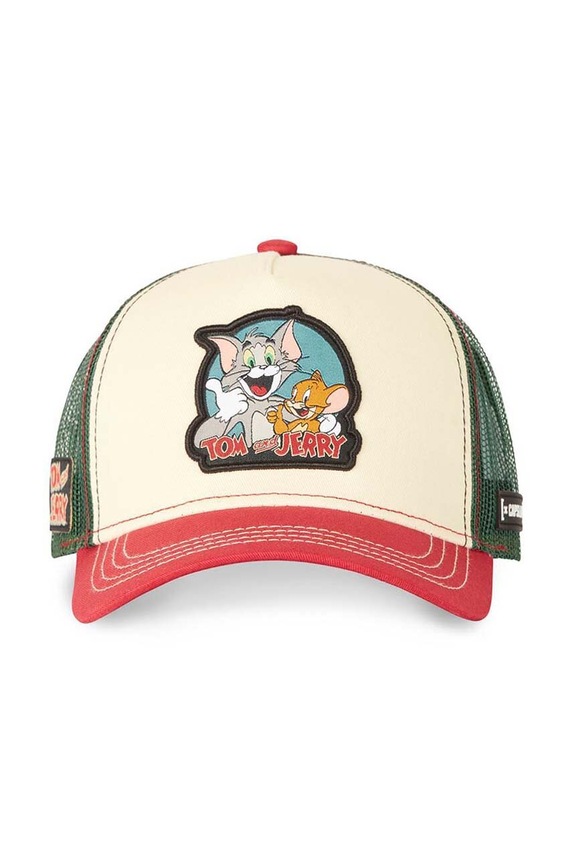 Καπέλο Capslab TOM & JERRY x Tom & Jerry CL.TAJ1.1.CAS.TJ2B μπεζ AA00