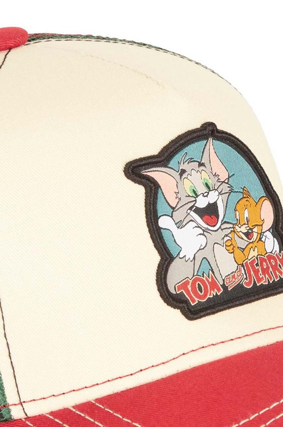 Αξεσουάρ Καπέλο Capslab TOM & JERRY x Tom & Jerry CL.TAJ1.1.CAS.TJ2B μπεζ
