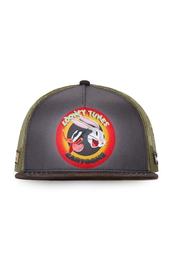 Kšiltovka Capslab Looney Tunes CL.LOO8.1.CASF.RIN hnědá ZA00