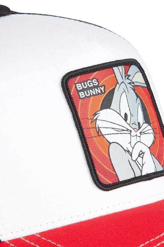Capslab - Czapka z daszkiem x Looney Tunes CL.LOO8.1.CT.BUG1 czerwony ZA00