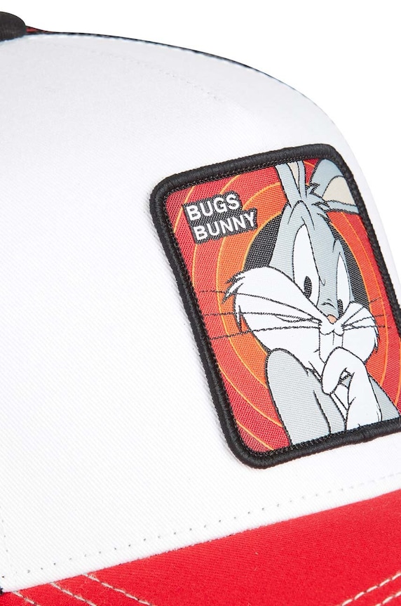 Capslab - Czapka z daszkiem x Looney Tunes CL.LOO8.1.CT.BUG1 czerwony ZA00
