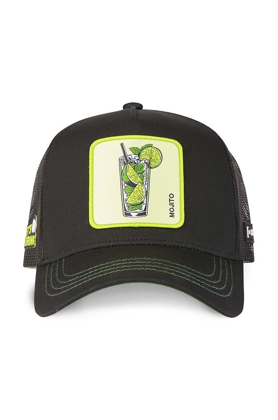 Καπέλο Capslab CL.0.1.CAS2.MO1 μαύρο ZA00