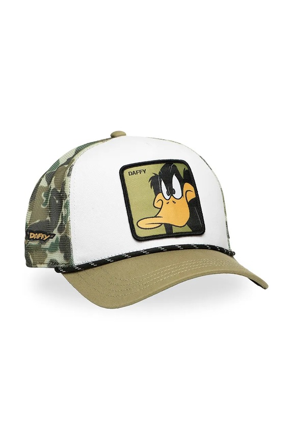 Kiegészítők Capslab baseball sapka x Looney Tunes CL.LOO11.1.PCT.CAM zöld