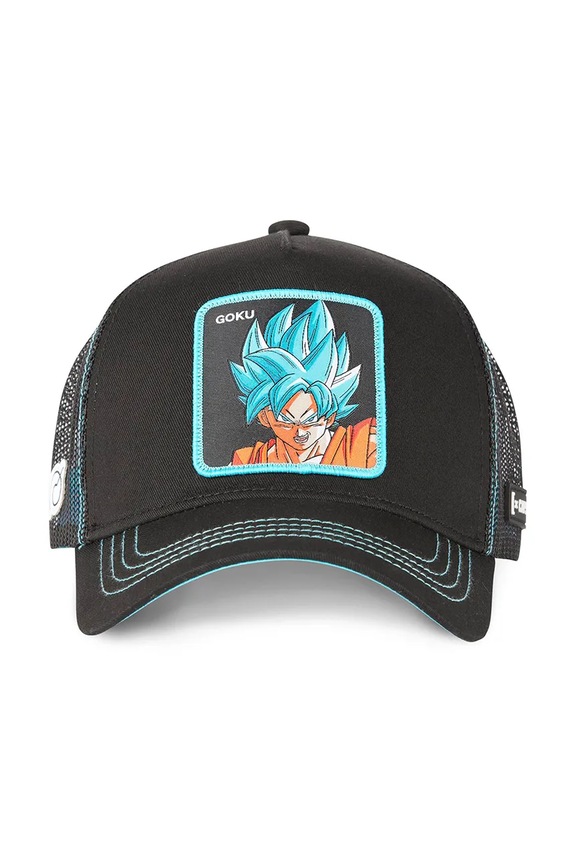 Καπέλο Capslab x Dragon Ball CL.DBS3.1.CAS.GOK1 μαύρο AA00