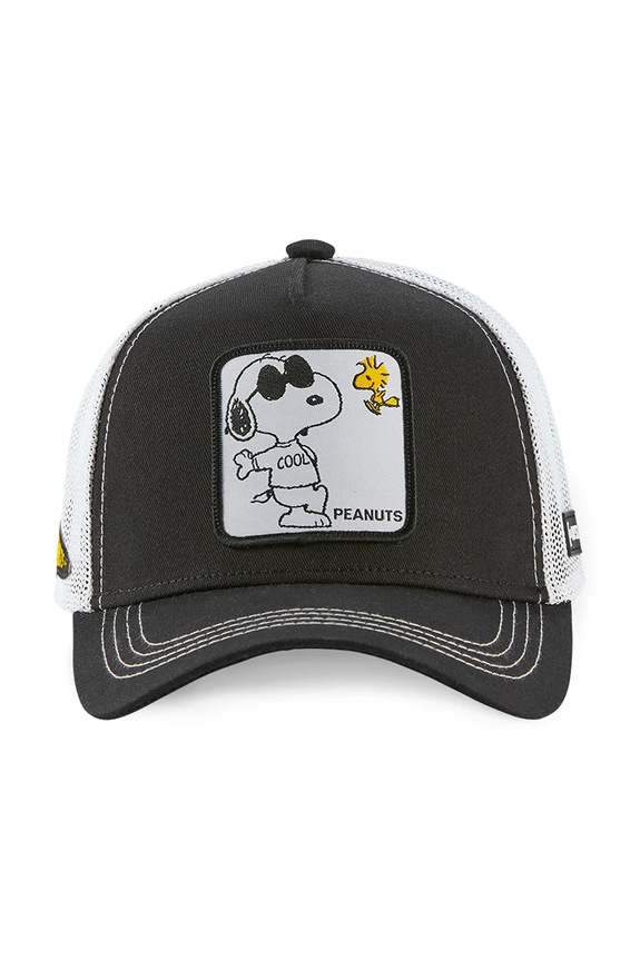 Καπέλο Capslab x Peanuts CL.PEA.1.NAW1 μαύρο AA00
