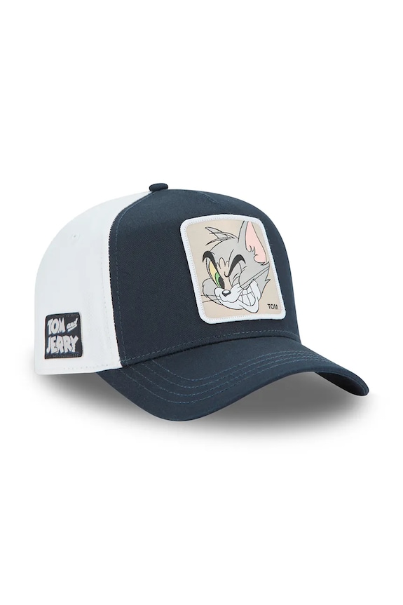 Kiegészítők Capslab pamut baseball sapka x Tom & Jerry CL.TAJ6.1.CT.TOM fekete