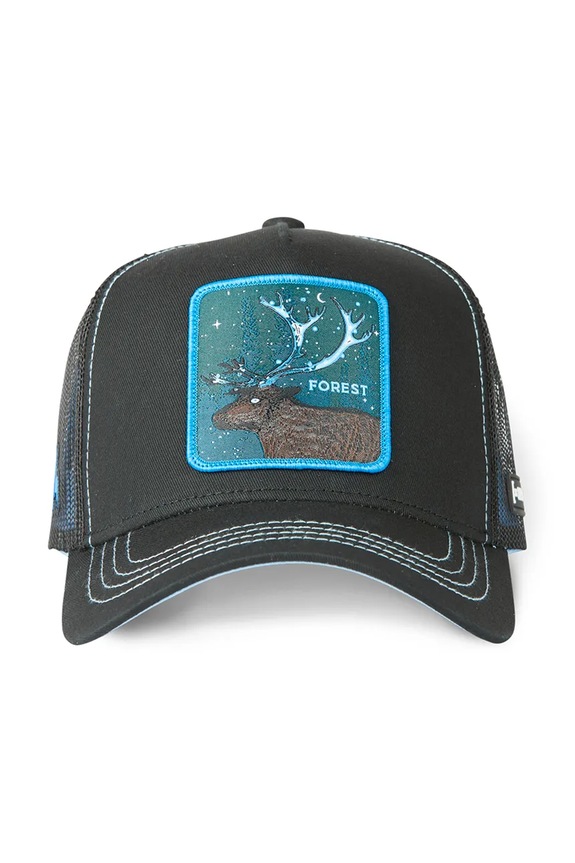 Καπέλο Capslab CL.0.1.CAS2.FOR1 μαύρο AA00