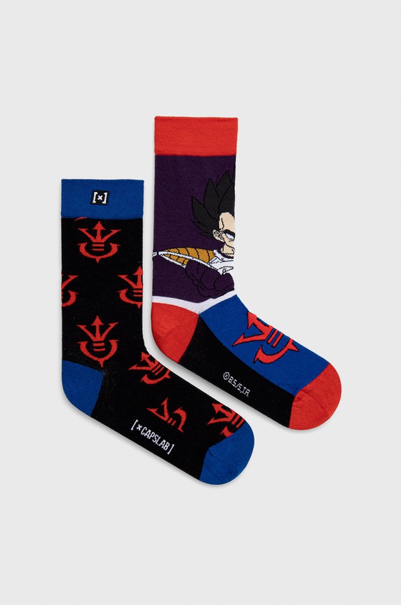 Ponožky Capslab X Dragon Ball Z dlhé ponožky viacfarebná CL.DBZ.1.CV.VEG