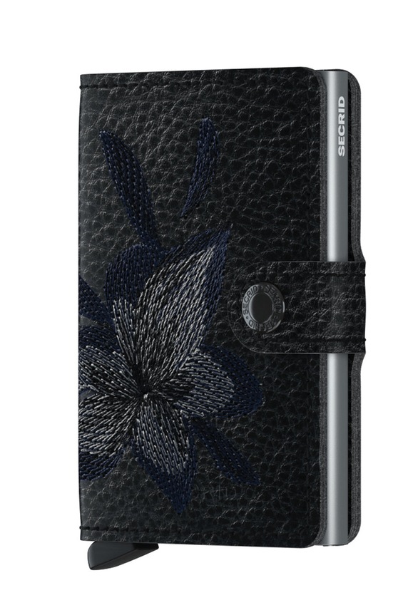 Secrid - Кожен портфейл изкуствен черен MSt.Magnolia.Black