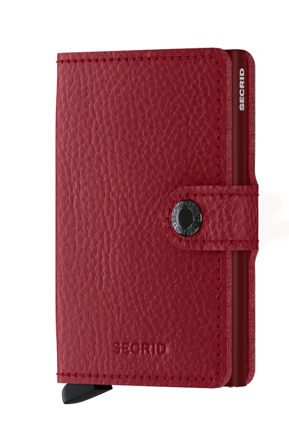 Kožená peněženka Secrid přírodní kůže červená MVg.Rosso.Bordeaux