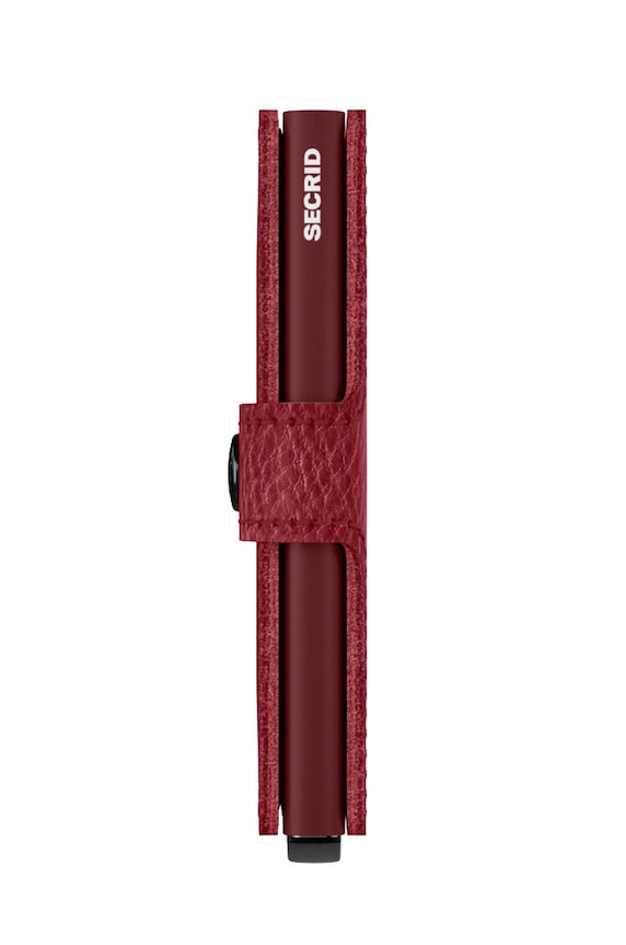 Kožená peněženka Secrid MVg.Rosso.Bordeaux červená