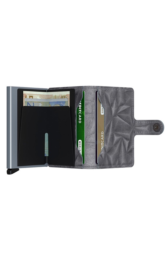 Dodaci Secrid - Kožni novčanik MPr.Stone siva