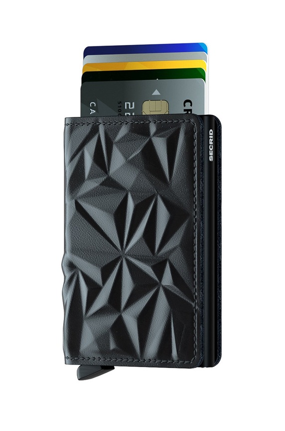 Secrid - Кожен портфейл изкуствен черен SPr.Black