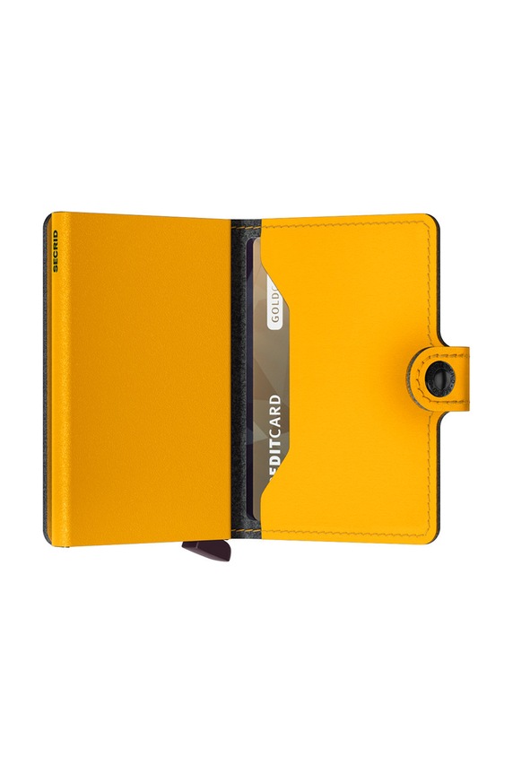 Secrid portofel galben Myp.Ochre