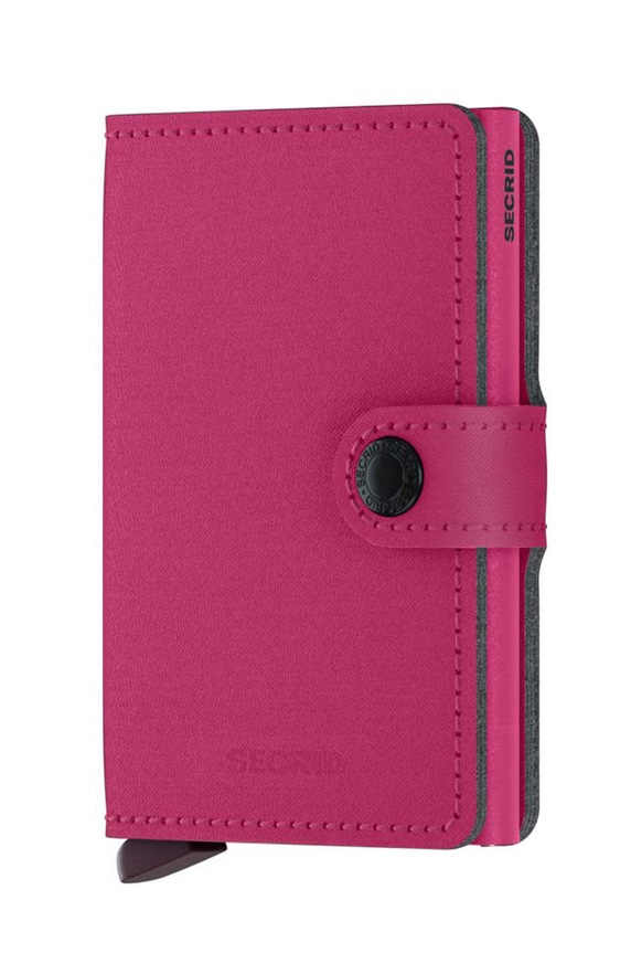 Secrid portfel imitacja skóry licowej różowy Myp.Fuchsia