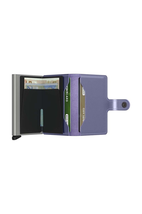 Akcesoria Secrid portfel MMe.Lila fioletowy
