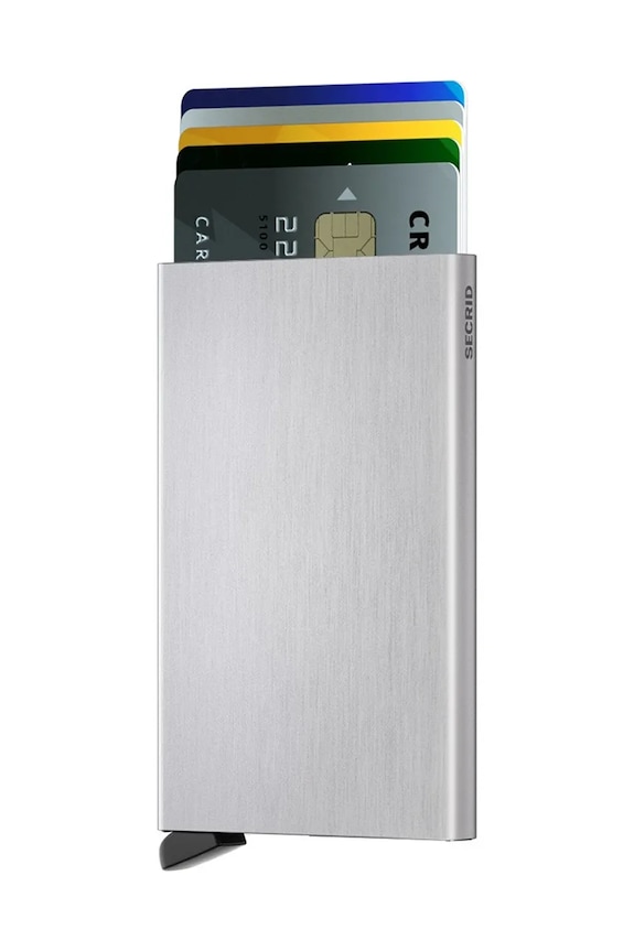 Secrid - Portofel C.Brushed.Silver argintiu ZA00