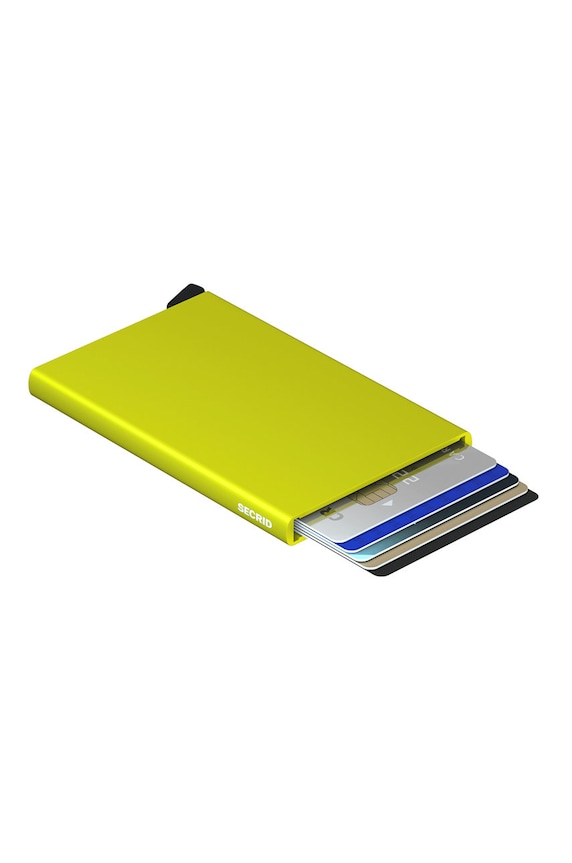 Akcesoria Secrid - Portfel C.Lime żółty