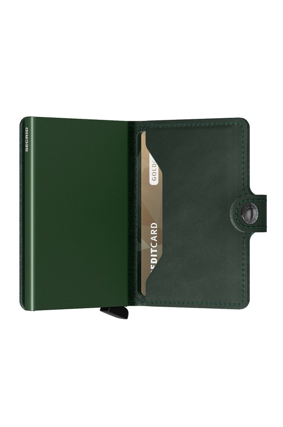 Dodaci Secrid - Kožni novčanik M.Green zelena