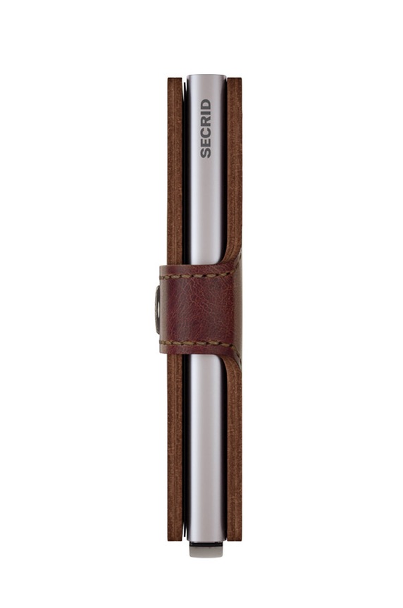 Secrid - Bőr pénztárca barna MV.Brown