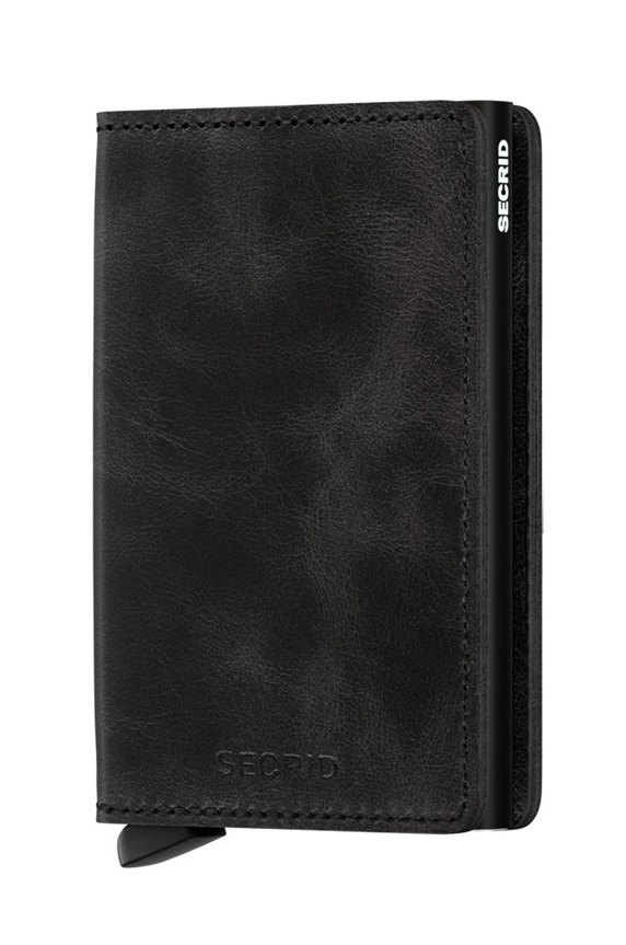 Secrid portofel de piele piele negru SV.Black