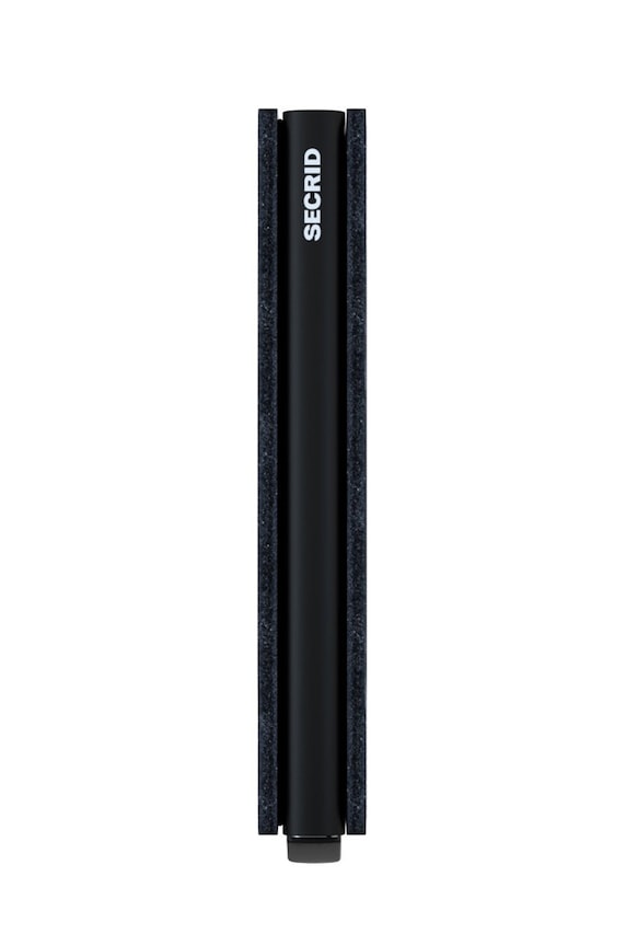 Secrid - Portfel skórzany czarny SM.Black