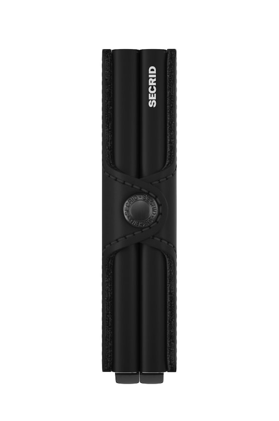Secrid - Portfel skórzany TM.Black czarny