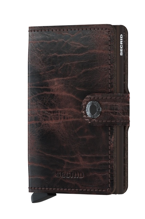 Secrid - Portofel de piele piele maro MDM.Cacao.Brown