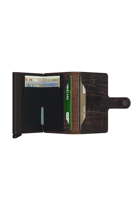 Accesorii Secrid - Portofel de piele MDM.Cacao.Brown maro