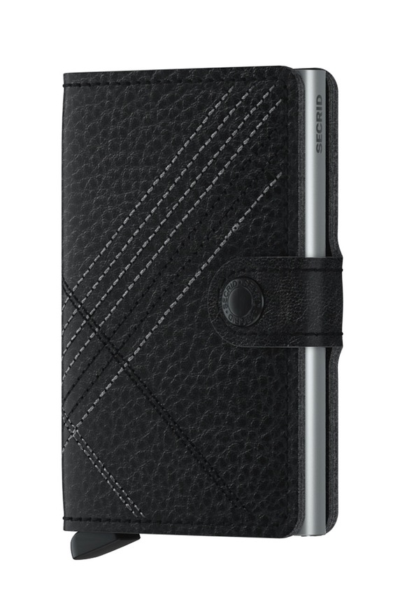 Secrid - Portofel de piele piele negru MSt.Linea.Black