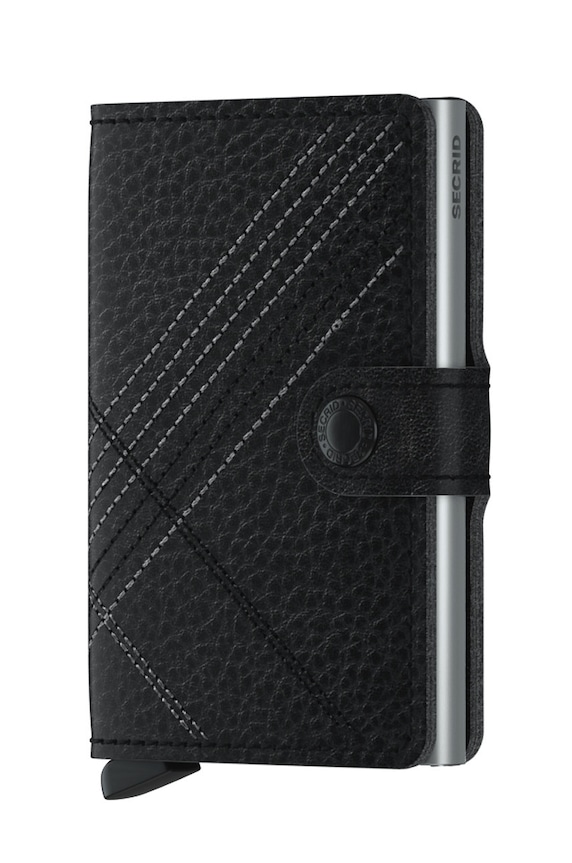 Secrid - Portofel de piele piele negru MSt.Linea.Black