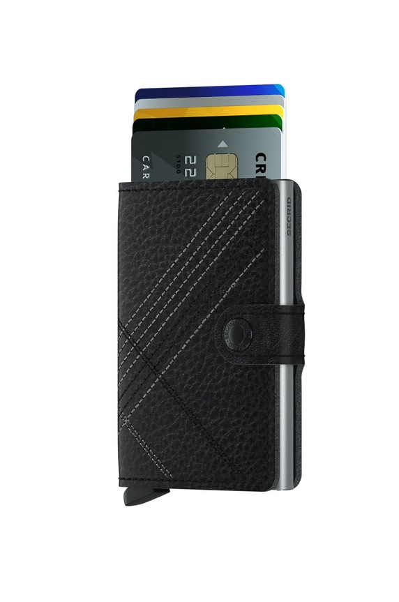 Secrid - Portofel de piele MSt.Linea.Black negru ZA00