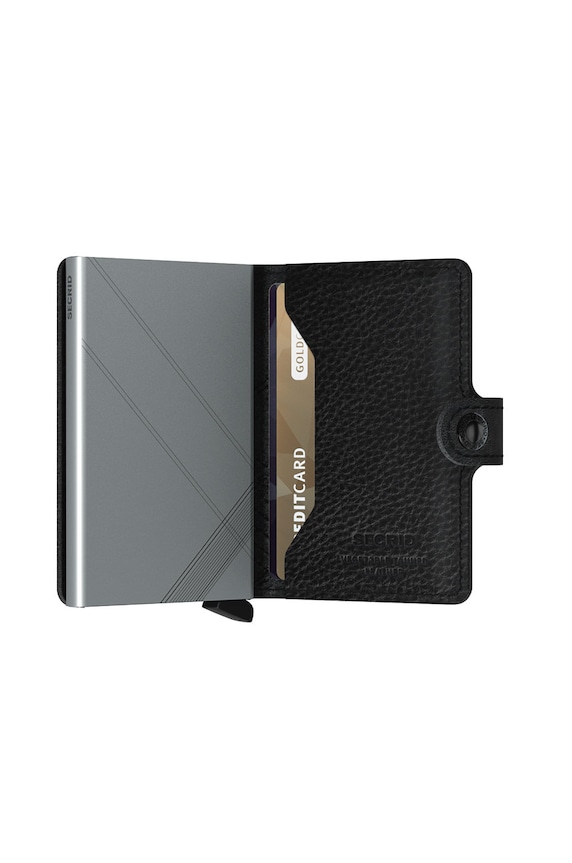 Accesorii Secrid - Portofel de piele MSt.Linea.Black negru