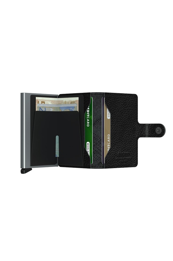 Secrid - Portofel de piele negru MSt.Linea.Black