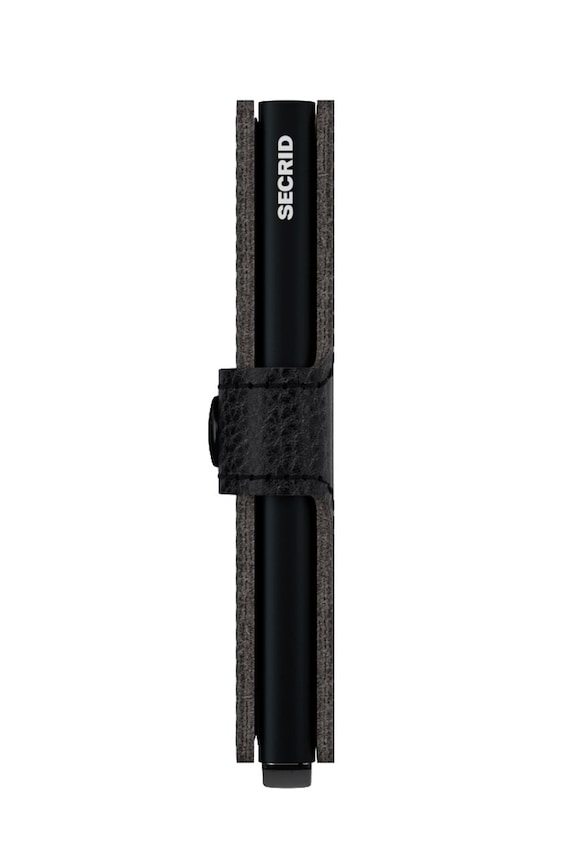 Kožená peněženka Secrid MVg.Black.Black černá