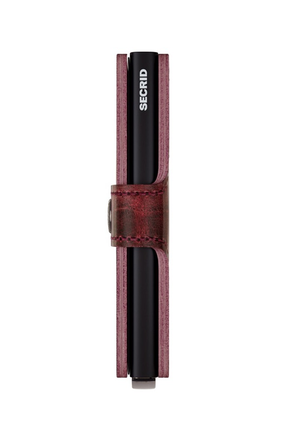 Secrid portofel de piele rosu MDM.Bordeaux